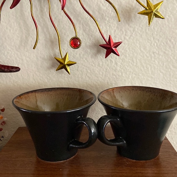 Vintage Stonewear Set of 4 COFFEE MUGS - Picture 3 of 5